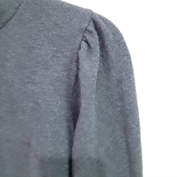 MADEWELL Mock neck, Puffed Sleeve Sweater. WOMENS Small - Picture 7 of 10